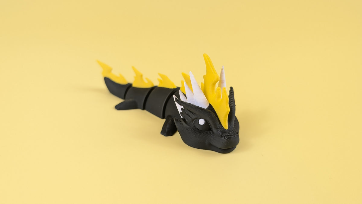 Tunder Dragon - Premium Articulated Flexi Dragon
