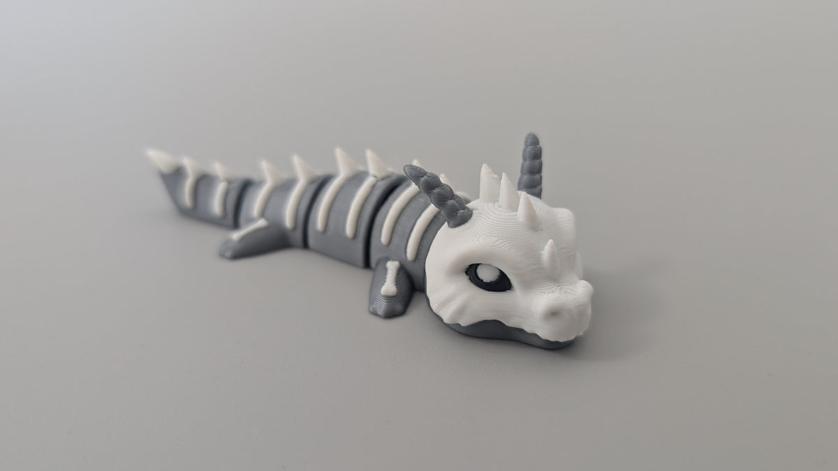 Bone Dragon - Premium Articulated Flexi Dragon
