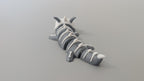 Bone Dragon - Premium Articulated Flexi Dragon