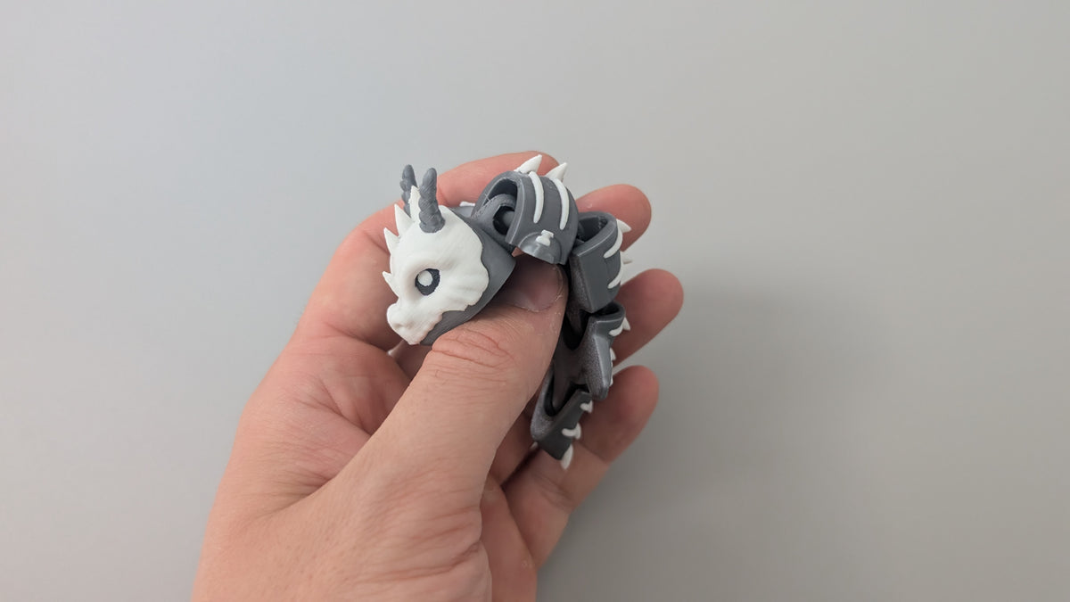 Bone Dragon - Premium Articulated Flexi Dragon