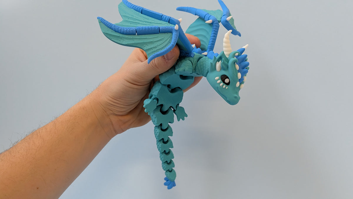 Elder Wind Dragon – Premium Articulated Flexi Dragon