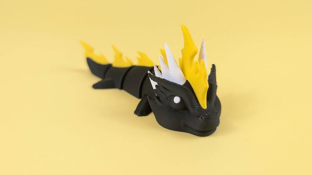 Tunder Dragon - Premium Articulated Flexi Dragon